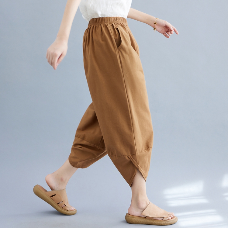 Loose fat summer Casual casual pants for women