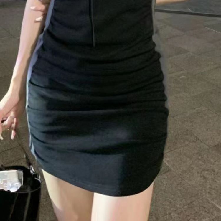 Sexy slim Korean style dress short sleeve summer shirt