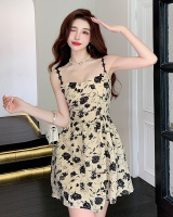 Package hip summer France style floral dress for women