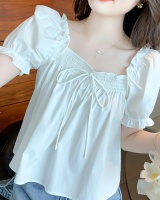 All-match doll shirt short sleeve shirt for women