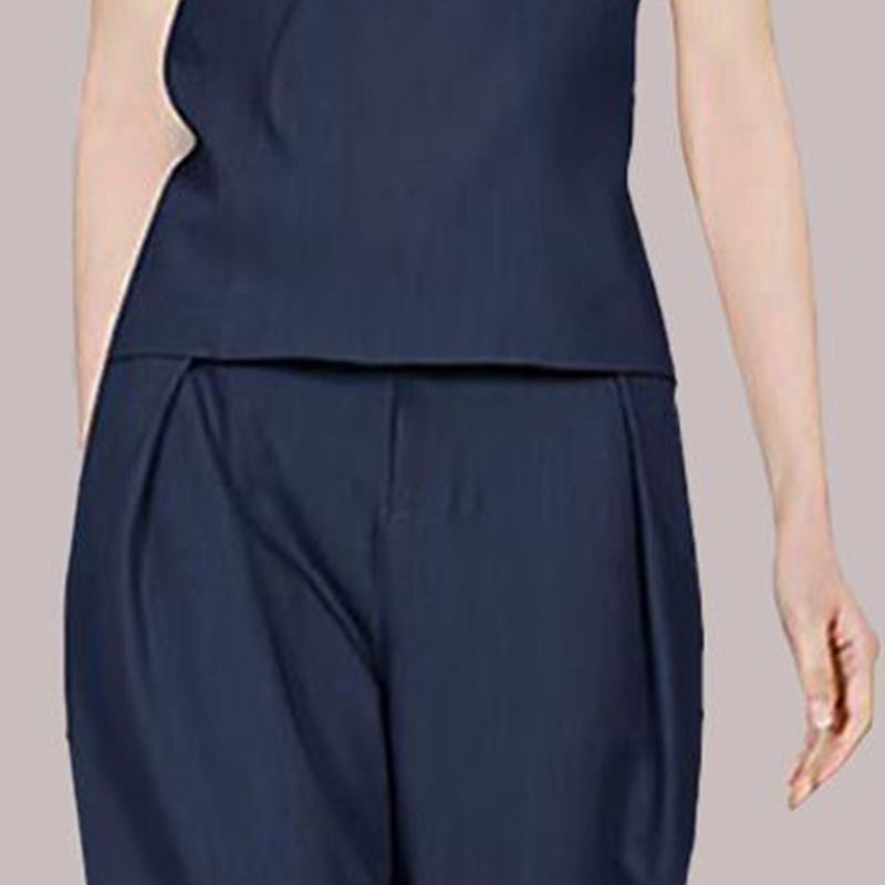 Elegant shirt fashion long pants 2pcs set for women