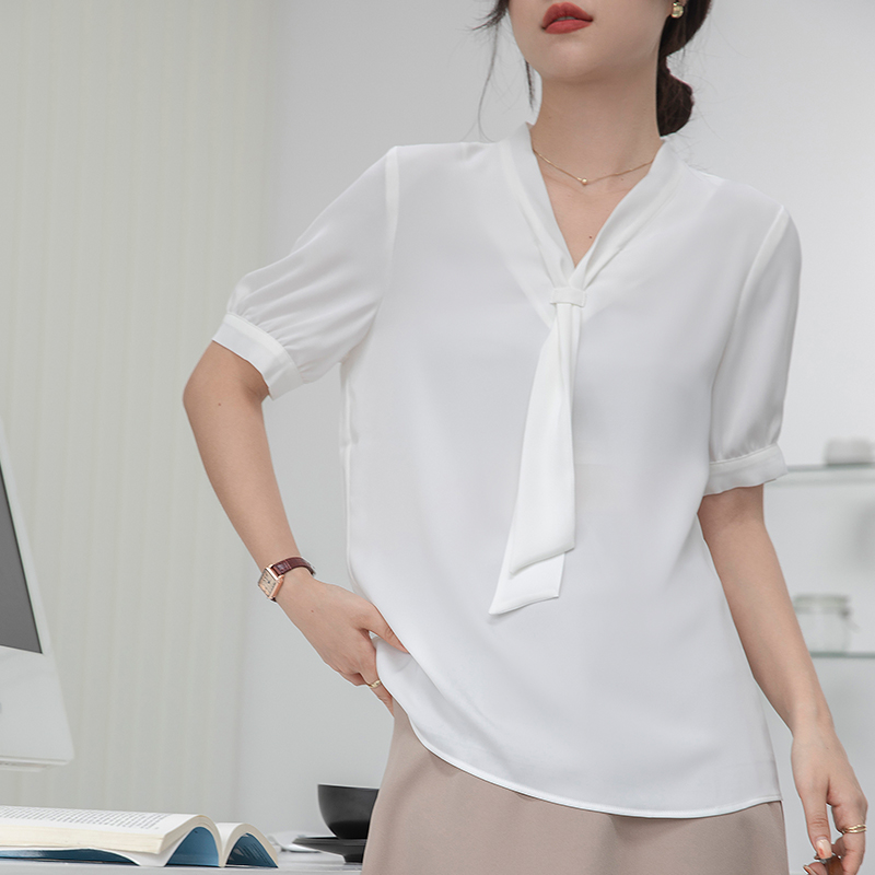 Fashion summer tops profession shirt for women
