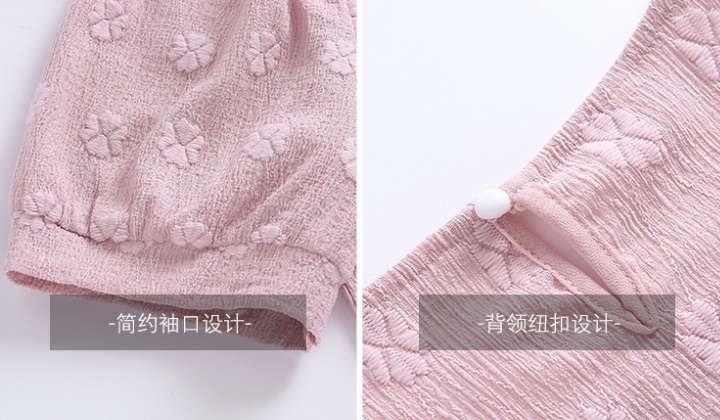 Korean style summer tops chiffon shirt for women