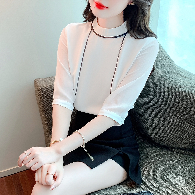 Korean style tops small shirt for women