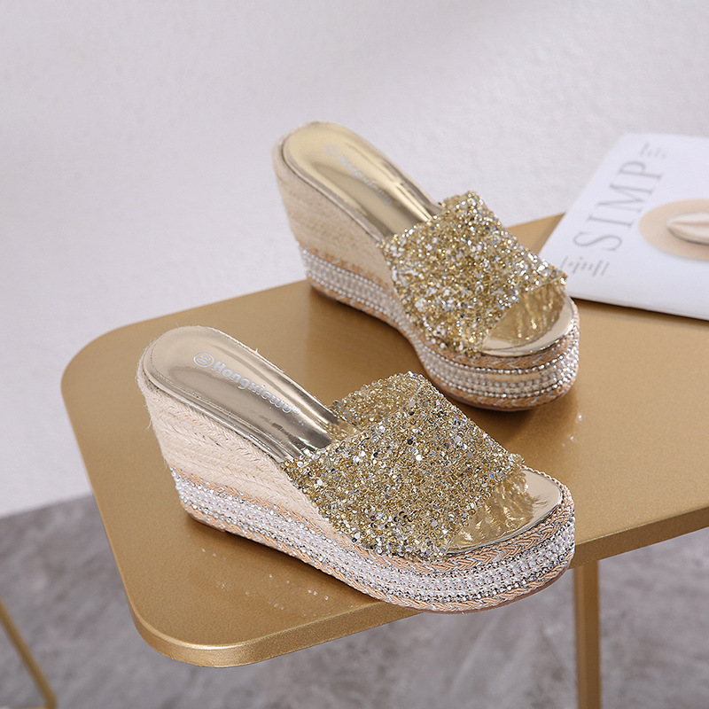 Summer high-heeled platform trifle sandals for women