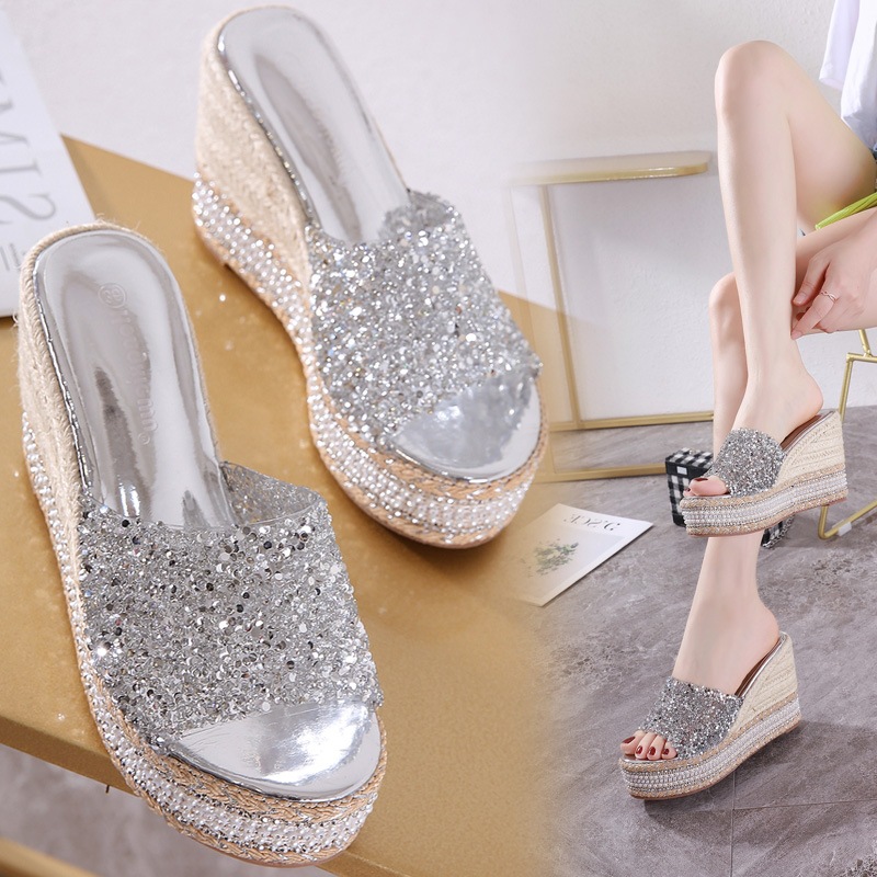Summer high-heeled platform trifle sandals for women