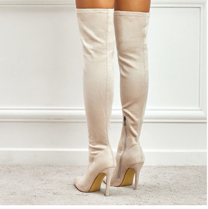 High-heeled women's boots fine-root thigh boots for women