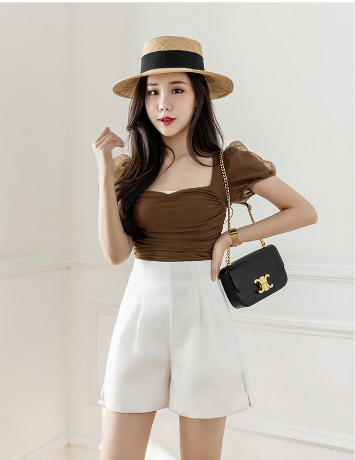 Loose business suit all-match wide leg pants for women
