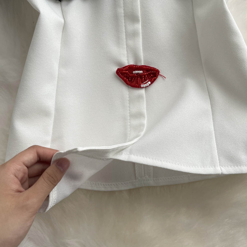 All-match short sleeve T-shirt bubble tops for women