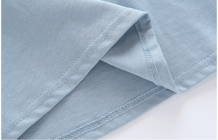 Refreshing printing tops puff sleeve summer T-shirt for women