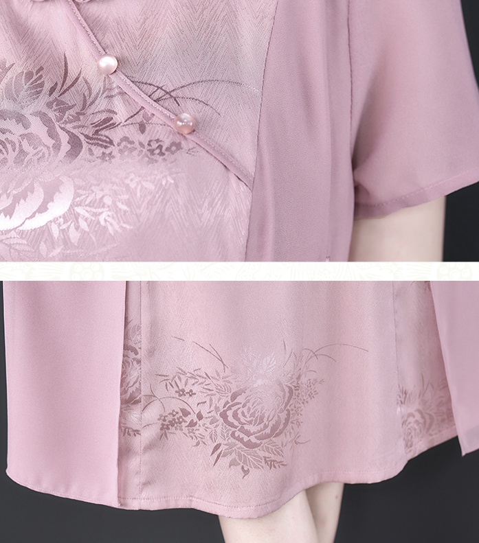 Embroidery slim cheongsam temperament dress