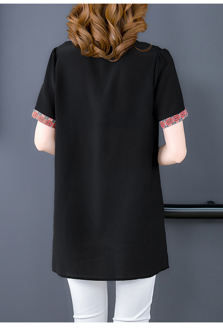 Streamer long tops Western style shirt for women