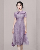 Summer Korean style slim short sleeve dress for women
