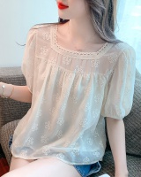 All-match short sleeve doll shirt Korean style shirt for women