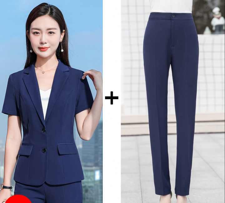 Double buckle business business suit for women