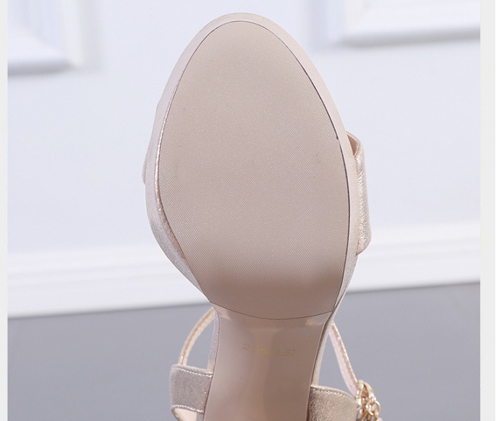 All-match sandals cingulate high-heeled shoes for women