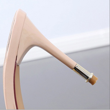 Fashion high-heeled shoes pointed slippers for women