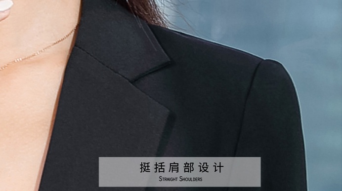 Short sleeve business suit coat a set for women