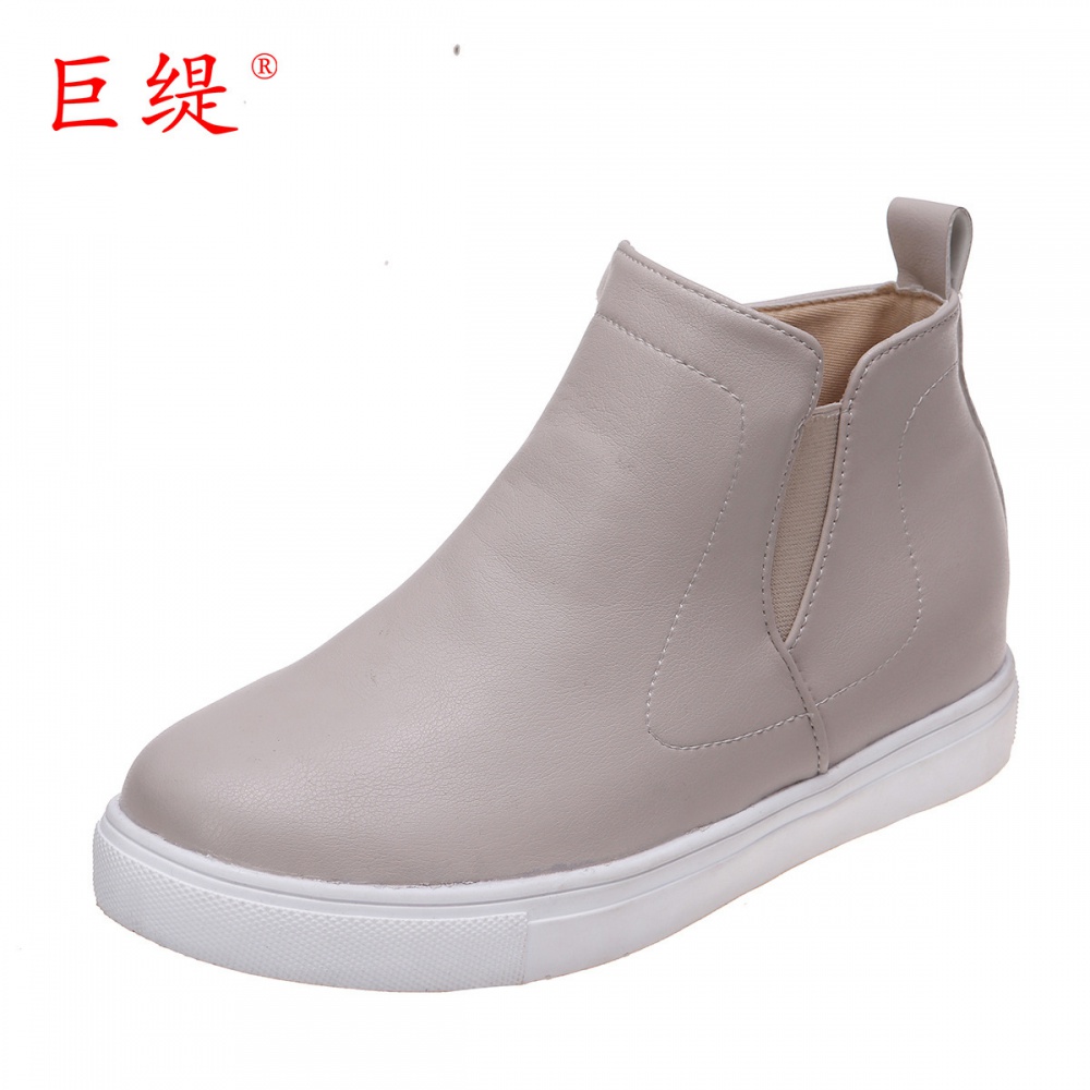Side zipper Casual large yard shoes