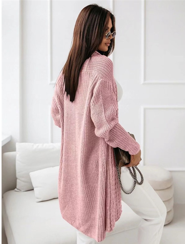 Wears outside lazy coat loose long sweater for women