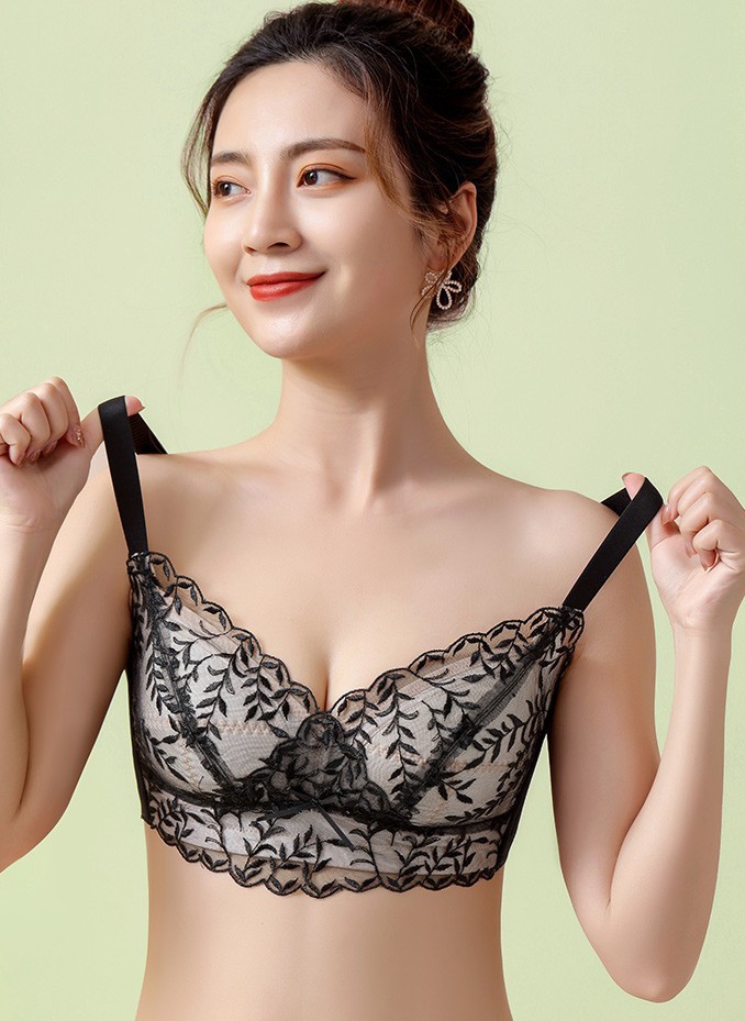 Lace sexy underwear small breathable Bra for women