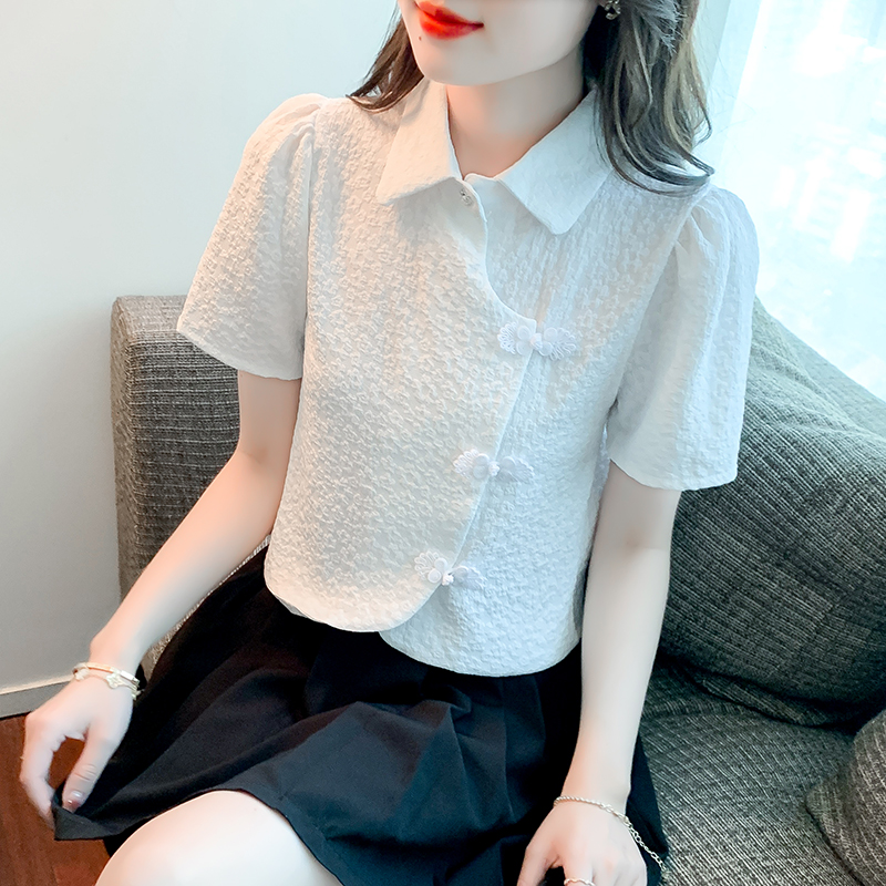 All-match tops Korean style shirt for women