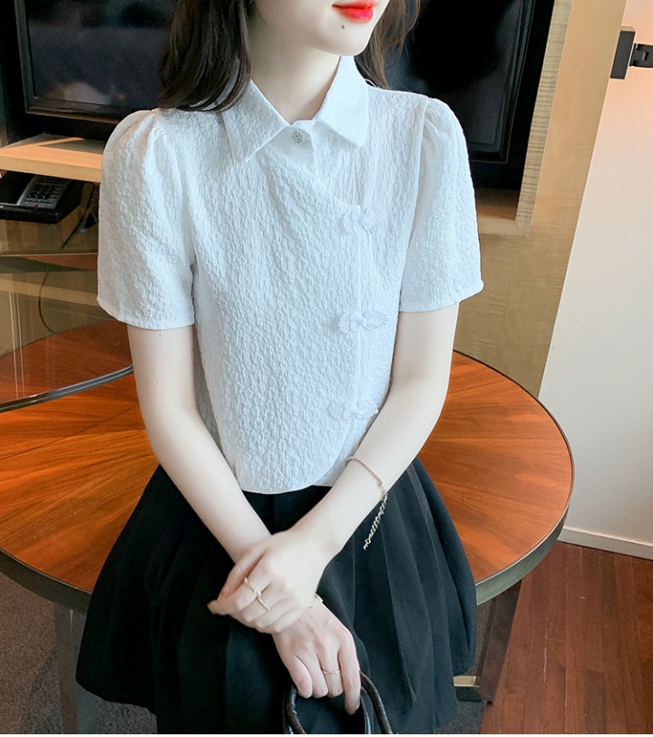 All-match tops Korean style shirt for women