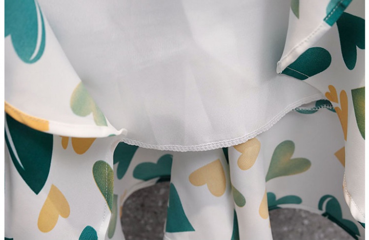 Summer printing fashion bandage large yard slim dress for women