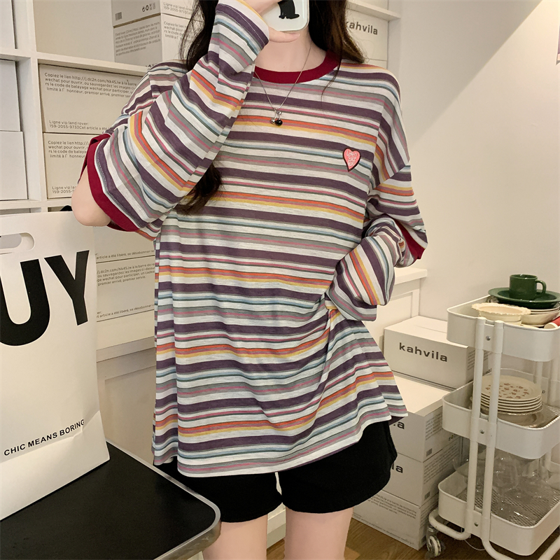 Korean style thin tops air conditioning loose sun shirt
