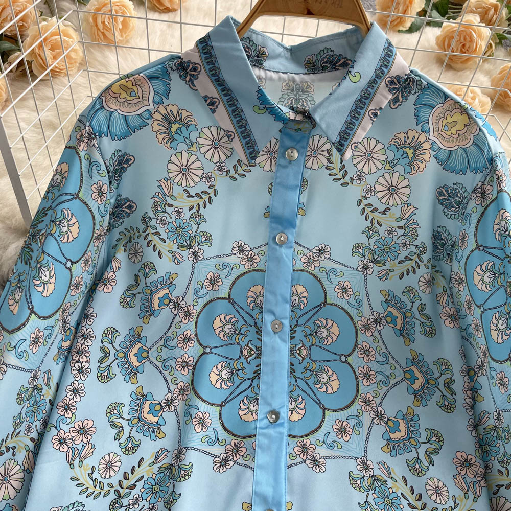 Casual spring and autumn tops all-match shirt for women