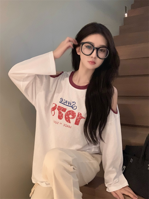 Korean style thin sun shirt printing mixed colors T-shirt