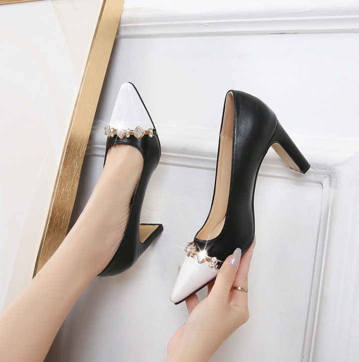 Autumn high-heeled shoes pointed shoes for women