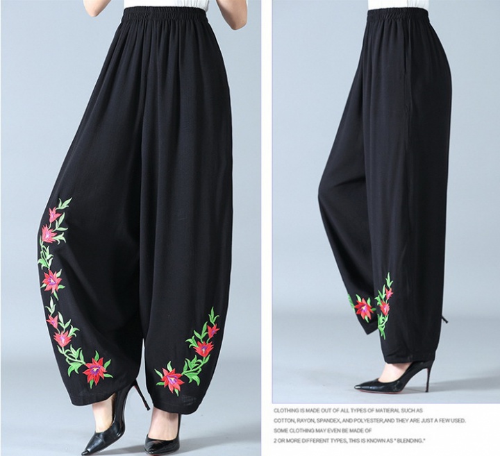 National style casual pants large yard bloomers for women