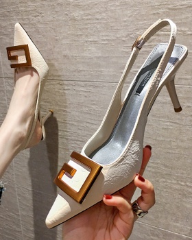Pointed maiden high-heeled shoes summer sandals for women