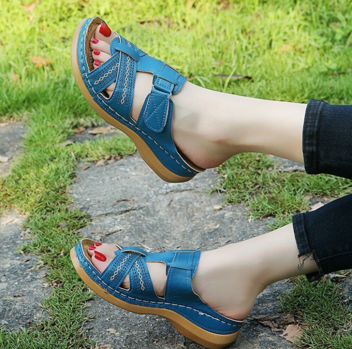 Half sandals large yard slippers for women