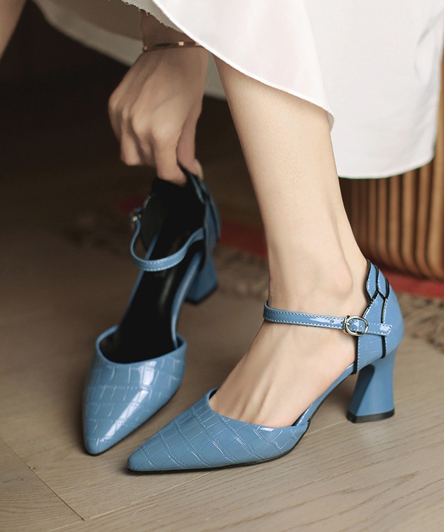 Fashion thick profession summer shoes for women