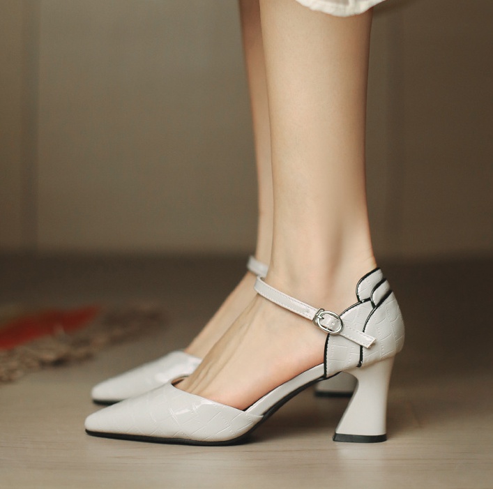 Fashion thick profession summer shoes for women
