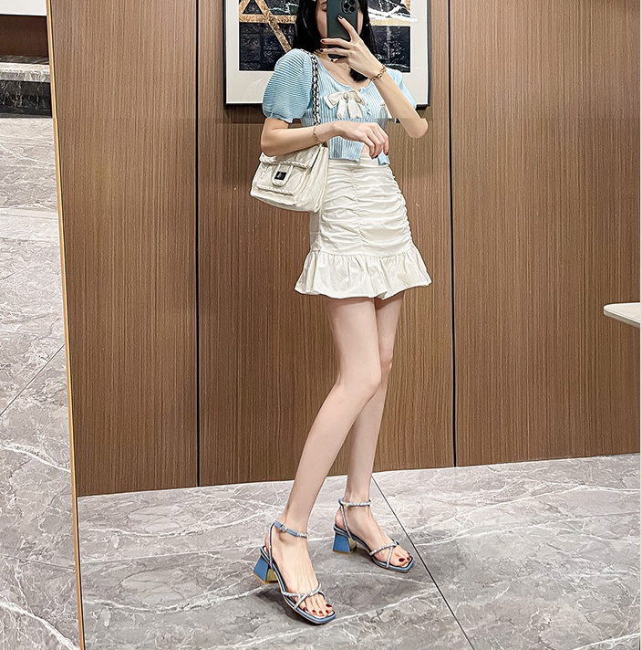 Sexy high-heeled shoes lady sandals for women