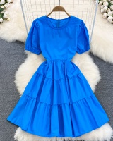 Doll Casual pinched waist slim dress for women