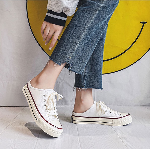 Classic lazy shoes lounger board shoes for women