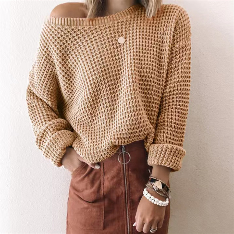 Autumn and winter sweater Korean style tops for women