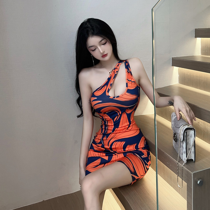 Fashion package hip slim sexy dress for women