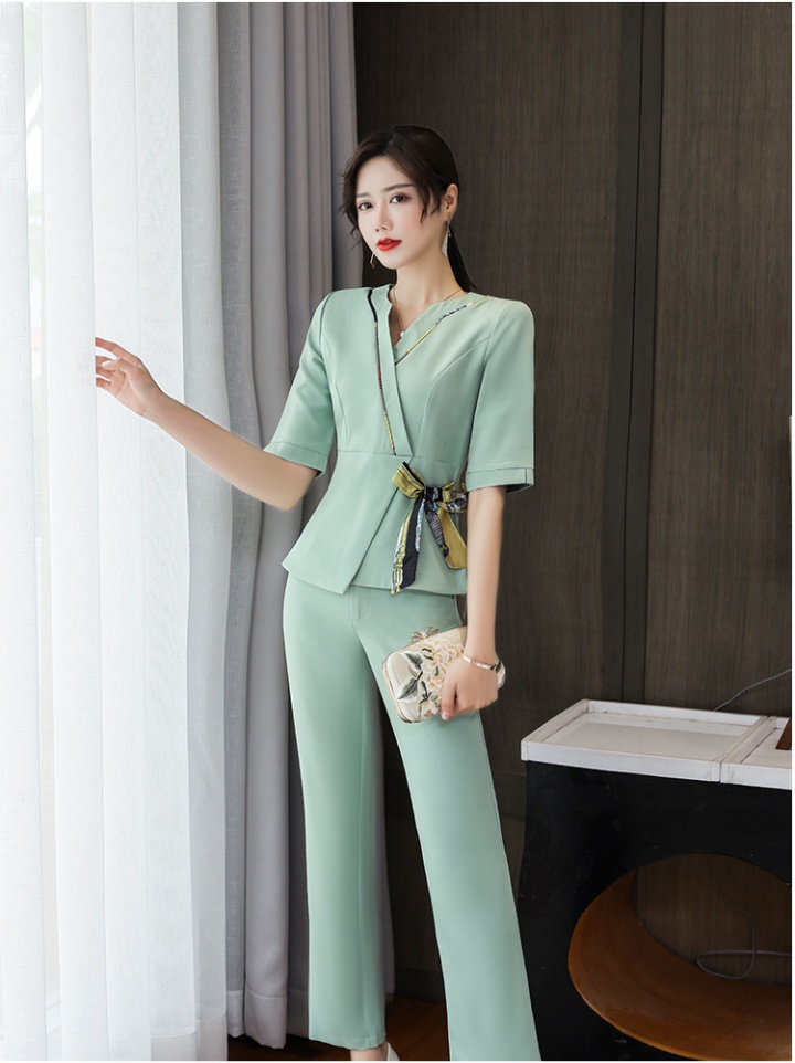 Overalls fashion autumn and winter long pants a set for women