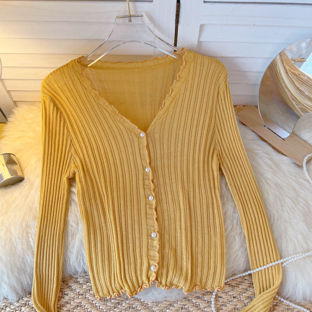 Fashionable knitted cardigan spicegirl vest 2pcs set for women