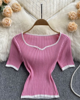 Spicegirl retro T-shirt shoulders sweater for women