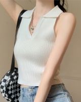 Slim Korean style vest short tops