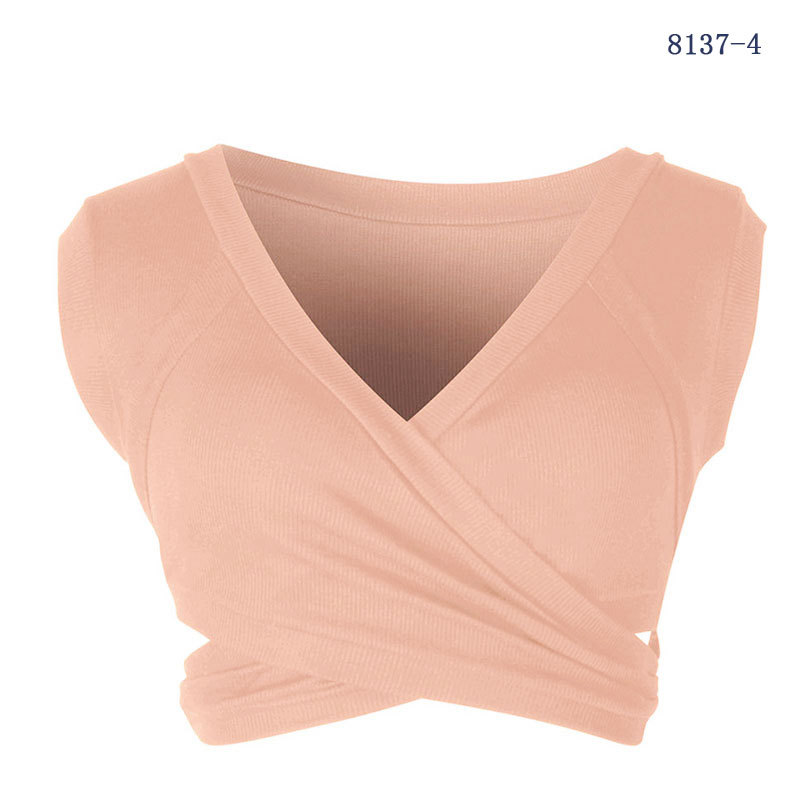 Navel European style vest sleeveless tops for women