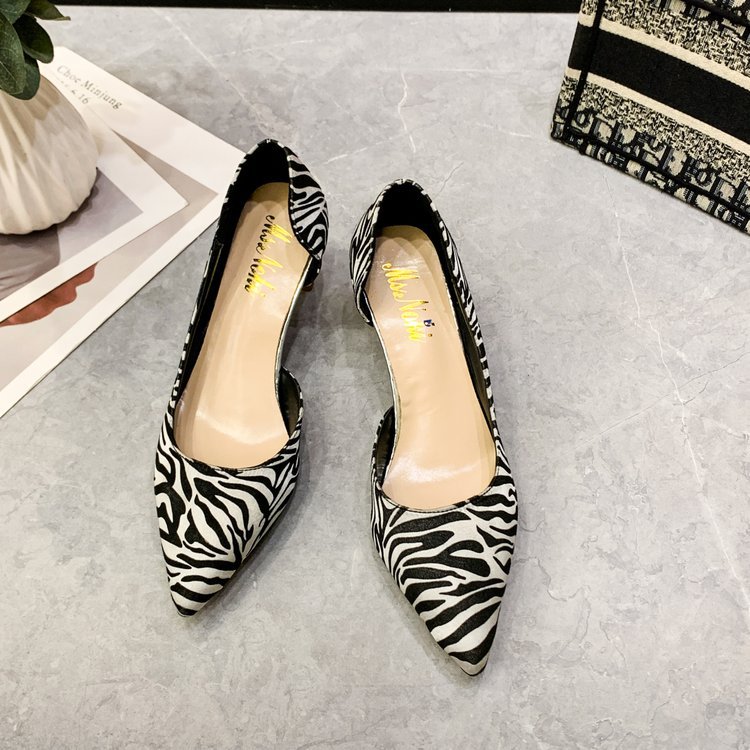 Korean style fashion high-heeled shoes thick shoes