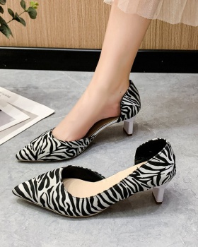 Korean style fashion high-heeled shoes thick shoes