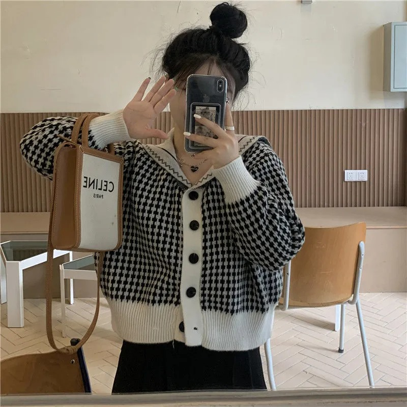 Spring and autumn Japanese style tops college coat